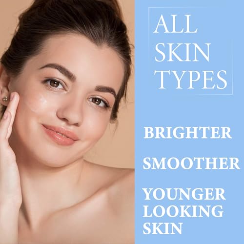 Florencia Brightening Luminous Peptide Serum - Age-Defying Face Serum with Peptides, Sodium Hyaluronate & Organic Botanicals ? Helps to Reduce Wrinkles, Illuminate Complexion, 1 Oz