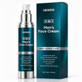 6 in 1 Face Cream for Men, 6 in 1 Mens Face Moisturizer with Collagen, Hyaluronic Acid and Shea Butter, 1.76 fl oz