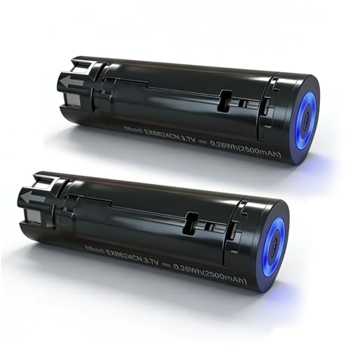Upgraded 2500mAh Replacement Lithium-ion Battery for FXBB24,Compatible with BaBylissPRO all FXONE tools,w/LED Indicator & Quick Release Button,Long-Lasting Power for Cordless Clippers (2 Packs)