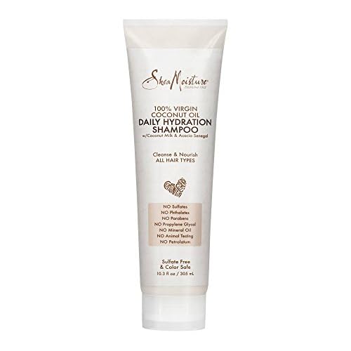 SheaMoisture 100% Virgin Coconut Oil Daily Hydration Shampoo 10.3oz