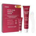 Painless Facial Hair Removal Cream for Upper Lip, Chin and Peach Fuzz - Women's Depilatory Cream Kit with Soothing Cream, Fast Acting 4-Min Formula Safe for Sensitive Skin,2.04 FL oz(Box of 1)