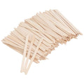 Wooden Wax Sticks for Eyebrow - 600Pcs Small Popsicle Waxing Sticks for Hair Removal & Crafts, Natural Wood Applicators for Brow Shaping, DIY Art Supplies