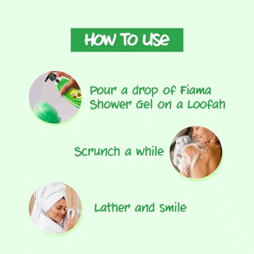 Fiama Shower Gel, Lemongrass and Jojoba, 550ml