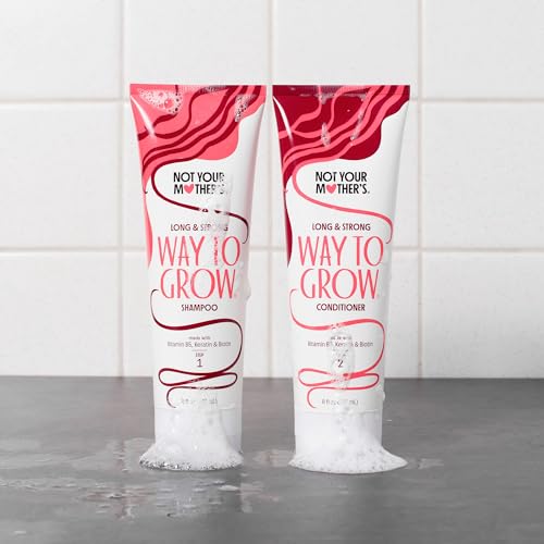 Not Your Mother's Way to Grow Shampoo and Conditioner (2-Pack) - 8 fl oz - Ideal for All Hair Types - Helps Cleanse, Moisturize, and Hydrate Dry and Damaged Hair