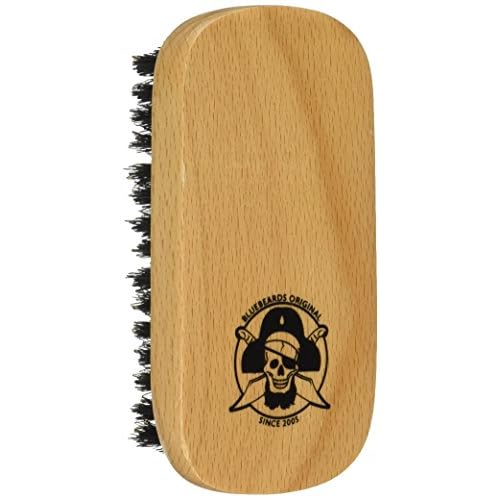 Bluebeards Beard Brush for Men - Beard Brush with Boar Bristles With Firm Bristles To Tame and Soften Your Facial Hair