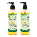 2 Pack Shower Oil with Organic Argan - Moisturizing Body Wash for Women, Natural & Vegan, for Sensitive Skin - Deep Hydration & Silky Smooth Feel (Rooftop Garden)