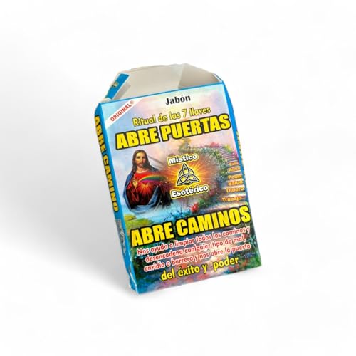 Road Opener bar soap, Jabon Abre Caminos, use it to attract new opportunities in life, jabon esoterico