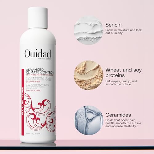 L'Oreal Paris Sulfate Free Shampoo and Conditioner for Curly Hair, Lightweight, Anti-Frizz Hair Care with Coconut Oil, EverPure, 8.5 Fl Oz, Set of 2 (Packaging May Vary)