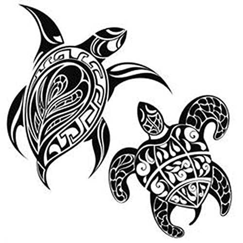 Turtle Tattoos Temporary Tattoo Ocean Tatuajes Temporales Men Turtles Sea Animal Temporary Tattoos for Adults Adults Long Lasting Realistic Fake Tattoos for Women,6 Pcs