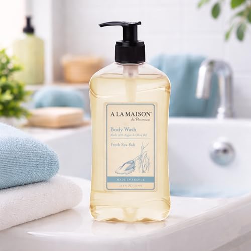A LA MAISON Fresh Sea Salt Body Wash 25.36 Fl Oz, 1 Pack