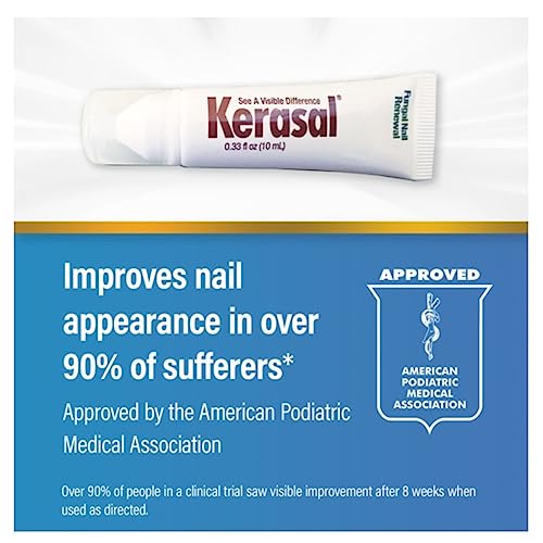 Kerasal Nighttime Renewal Fungal Nail Patches - 14 Patch Twin Pack - Overnight Nail Repair for Nail Fungus Damage & Nail Renewal