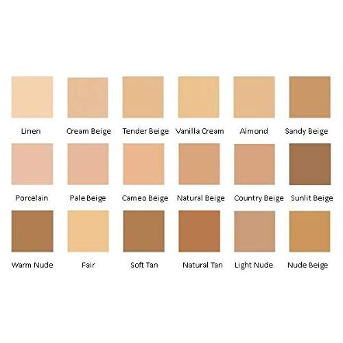 Jolie Liquid Powder Mineral Foundation, Super Silky Hydrating Oil-Free Makeup, SPF 15 Mineral Sunscreen & Primer - Vitamins A, C & E Antioxidants, For All Skin Types (Porcelain)