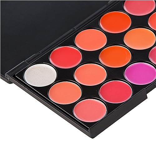 Pure Vie¢ç Professional Matte 15 Colors Non-Sticky Lip Gloss Palette Lipgloss Makeup Kit Cosmetic Contouring Palette