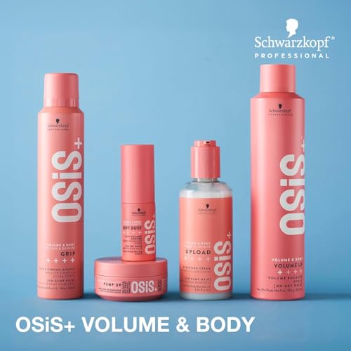 OSiS+ Grip Extreme Hold Mousse - Extra Strong Control Volume Mousse with Heat Protection