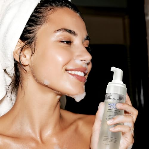 Bubble Toner Deep Moisturizing, Hydrating and Refreshing Cloud Glow Toner for Face Nature Vegan Korean Skin Care 180ml/6.1 fl.oz.