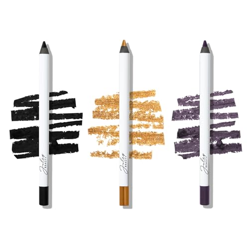 Julep When Pencil Met Gel Eyeliner Trio ? Blackest Black, Sunset Gold, 17 Smoky Plum ? Long-Lasting, Smudge-Proof Gel Eyeliner
