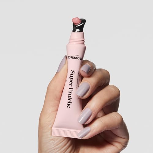 Provence Beauty Super Fra?che Brightening Eye Cream ? Hyaluronic Acid & Cooling Metal Applicator ? Anti-Aging Under-Eye Cream that Brightens, Tightens & Hydrates ? 0.5 fl oz