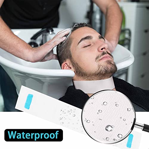 5 Rolls Disposable Neck Strips for Barber Shop,Professional Stretchy Paper Hairdressing&Haircut Accessory Tool