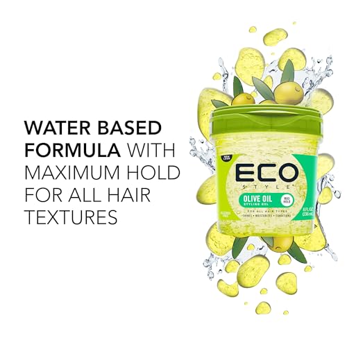 Eco Style Olive Oil 8 oz and Texture Edit Cream