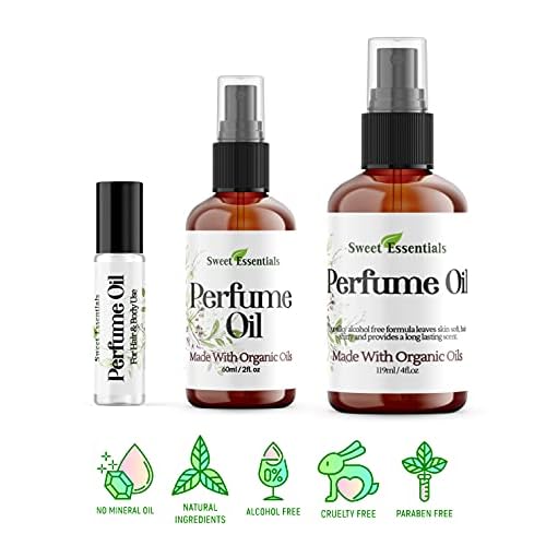 Tribe by Coty Type - Fragrance/Perfume Oil - 2oz Made with Organic Oils - Spray On Perfume Oil - Alcohol & Preservative Free