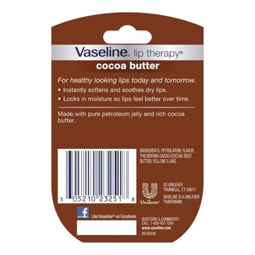 VAS LIP THERAPY .25OZ COCOA BTR