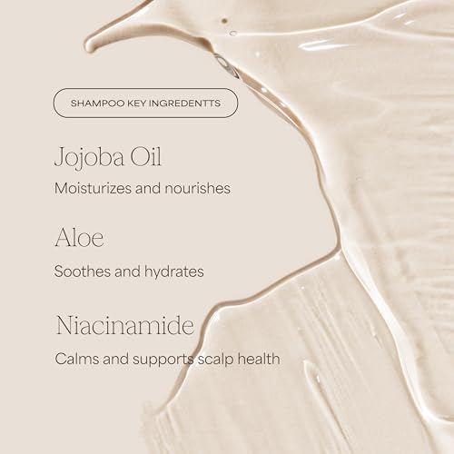 Raw Sugar The Scalp Restore Hair Care Bundle, Shampoo and Conditioner Set with Jojoba, Aloe and Niacinamide, Formulated without SLS/SLES or Parabens