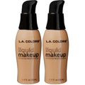 L.A. COLORS Liquid Makeup, Cocoa CLM285A (Pack of 2)