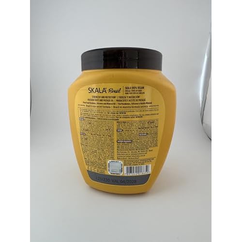 SKALA - Brasil - Creme de Tratamento 2 em 1 Maracuja e Oleo De Pataua 1 Kg - (Passion Fruit & Pataua Oil 2 in 1 Treatment Cream Net 35.27 Oz)