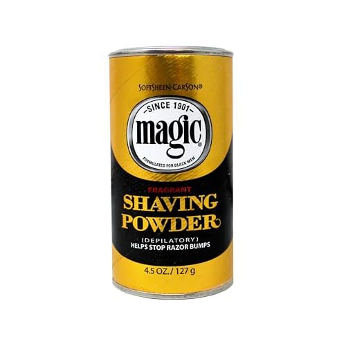 Fragrant Magic Shaving Powder with Fragrance, Helps Stop Razor Bumps, 4.5 OZ - 2 Pack