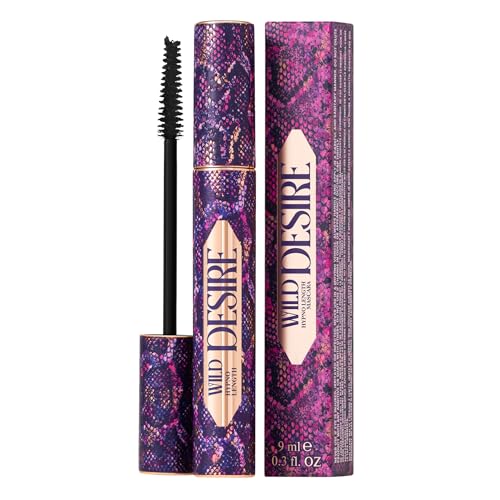 Black Volumizing & Lengthening Mascara Wild Desire ? Cone-Shaped Brush for Smooth Application & Hypno Length ? Long-Lasting Formula, Clump & Flake Free ? 0.34 fl.oz. - Made in Italy