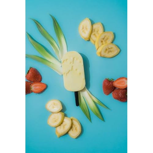 Wakse Banana Strawberry Hard Wax Pop, 4.5oz, Hair Removal Wax For Face and Body