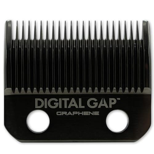 COCCO Digital Gap Ambassador Graphene Taper Clipper Replacement Blade, Screw-Mounted, for COCCO Veloce & Hyper Veloce Clippers and Standard Clipper Blade Fit (45.5 mm Width, 18.0 mm Screw Distance)