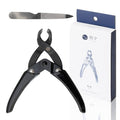 Asayu Japan Nail Clippers for Thick Nails ? Ergonomic Japanese Nail Trimmer with Lever-Action | High-Carbon Steel (S58C) | Precision for Ingrown Nails & Seniors | Includes Nail File | Made in Japan