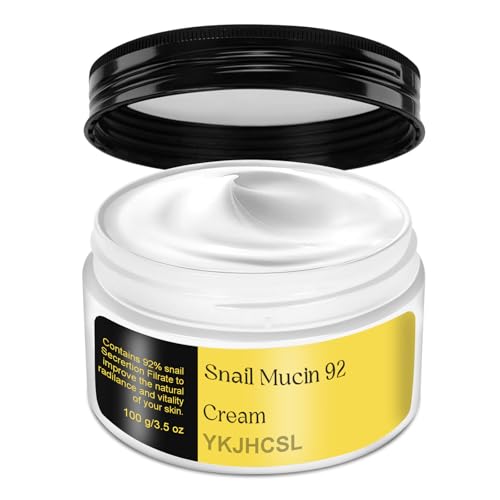 Snail Mucin Repair Cream, Face Moisturizer Repair Face Cream for Dry Dull Skin & Sensitive Skin, Anti Age Firming Face Cream, Nourish Skin and Reduce Fine Lines, For All Skin