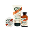 Duke Cannon Big Bourbon Beard Care Collection Gift Set - Beard Wash (6oz), Balm (1.6oz), & Oil (3oz) - Oak Barrel Scent, Hydrating & Softening Products for Men