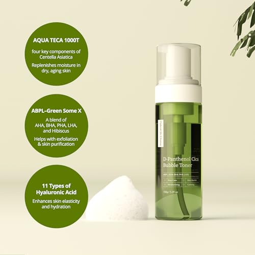 Hybrid Dr.Choice D-panthenol CICA All-Purpose Bubble Skin Toner 150ml AHA BHA PHA LHA Pore Sebum Care Natural Plant Extracts Bubble German Dermatest Excellent