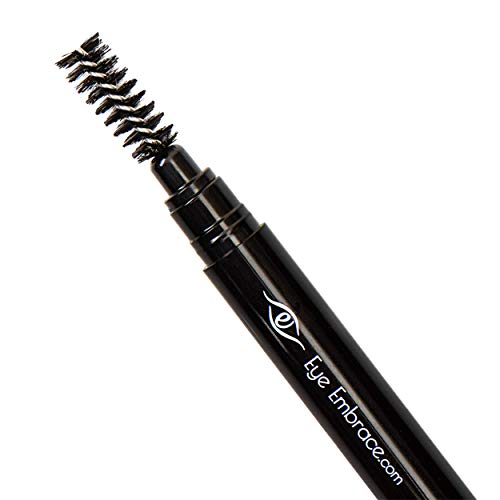 Eye Embrace Luna Light Brown-Gray Eyebrow Pencils Bundle - Luna Classic wooden pencil & Luna diamond wedge pencil - Waterproof, Cruelty-Free