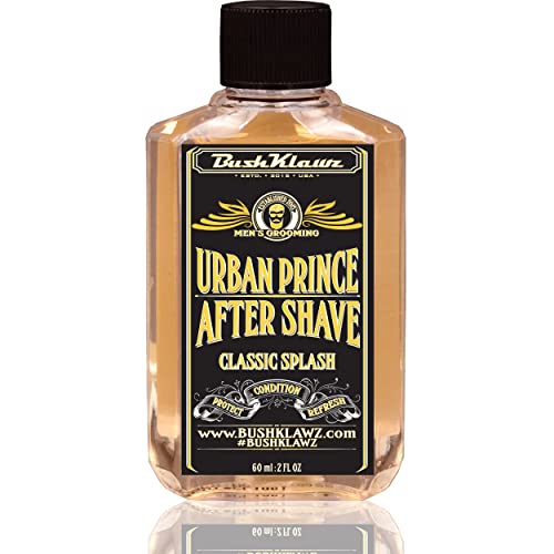BushKlawz Classic Refreshing Cooling Soothing Barbershop After Shave Lotion Balm Toner Splash Variety Sampler Travel Kit Satisfy all Types of Viking Cannon Black Prime AfterShave Tonic Cologne