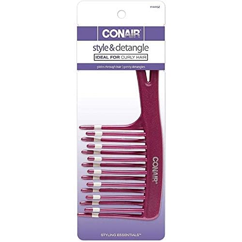 Conair Comb Detngle Size Ea, Pack of 2