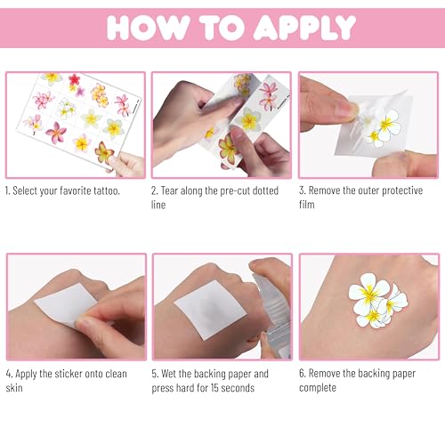 96 PCS Plumeria Flower Pre-Cut Themed Birthday Supplies D?cor Cute Luau Gifts For Game Boys Girls Classroom School Prizes Reward