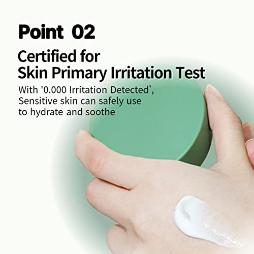 FARMSTAY TeaTree Biome Calming Cream - Day & Night Daily Face Moisturizer cream for Women & Men, Calming & Hydrating Cream for Dry, Sensitive, Itchy Skin, Acne, Korean Skin Care 2.70 Fl. Oz / 80ml