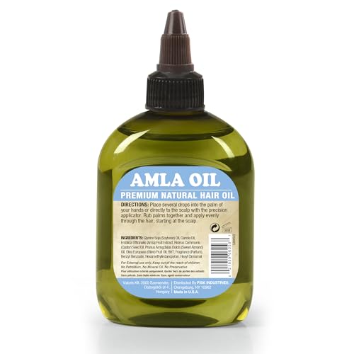 Difeel Amla Premium Hair Oil 7.1 Ounces -Amla Oil for Hair Growth, Strengthens Hair, Reduces Breakage and Supports Natural Growth