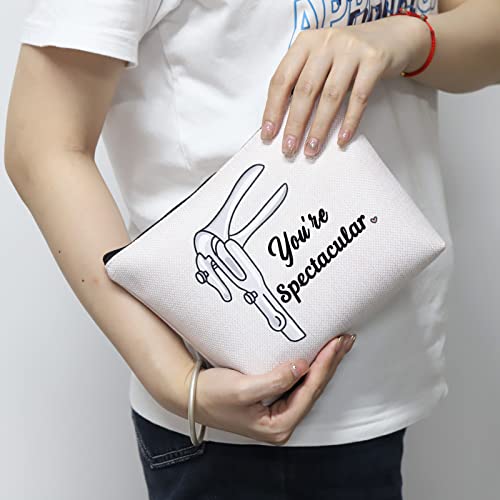 MNIGIU Midwife Survival Kit OBGYN Gift Doula Thank You Gift You're Spectacular Makeup Zipper Pouch Bag for Doctor Nurse (You're Spectacular)