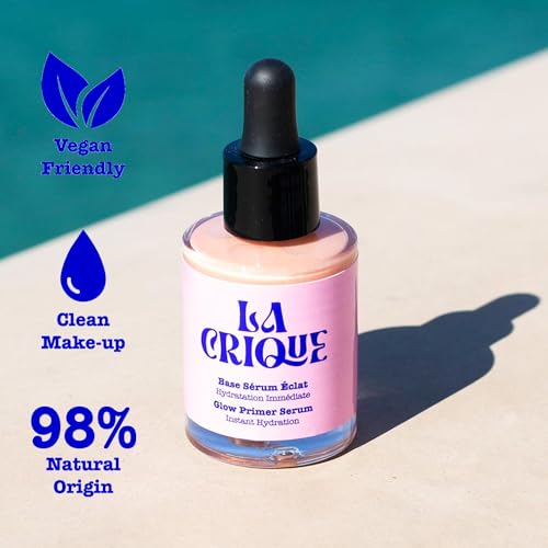 Eyebrow & Eyelash Growth Serum for Sensitive Eyes (2 in 1) - Peptide, Castor Oil & Natural Extract in Formula to Strengthen Thicken Lengthen Lash and Brow - 3mLx2 for 3 Months Supply