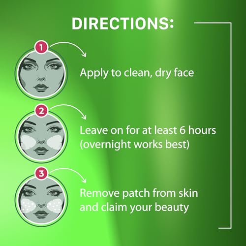 Pimple Patch for Cheeks (12 counts) COSMETICS¢â | Medical Grade Hydrocolloid | Acne Patch for Covering Zits and Blemish | Cheeks Patches for Acne | **Dermatologist Approve**