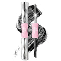Dual-Ended Iron Wand Mascara, Waterproof, Volumizing and Lengthening, Long Lasting, Smudge-Proof, Clump-Free, Black Metal Wand Mascara Makeup for Women