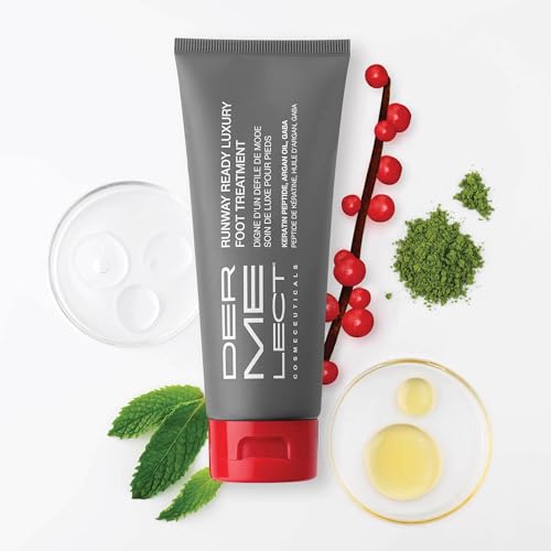 Dermelect Essential Anti-Aging Hand & Foot Duo - Ultra-Hydrating Hand Cream & Runway Ready Foot Treatment, Restores Youthful Appearance, Softens & Exfoliates, Grease-Free Formula