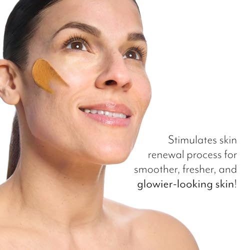 Bliss Resurface and Protect 2pc: Face Mask Skin Care | Clean | Paraben Free | Cruelty-Free | Vegan (Pumpkin Powerhouse - Resurfacing) Block Star Tinted Face Sunscreen SPF 30-1.4 fl oz