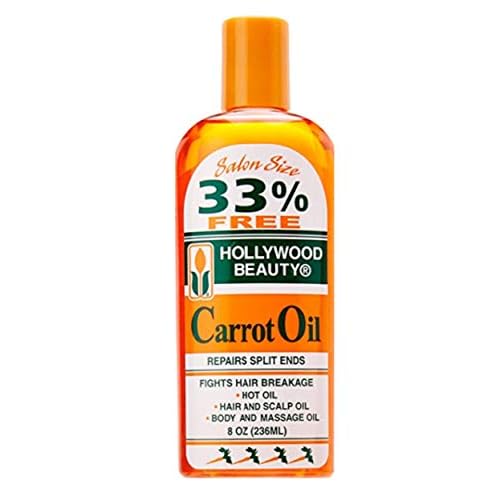 Hollywood Beauty Carrot Oil 8 oz.