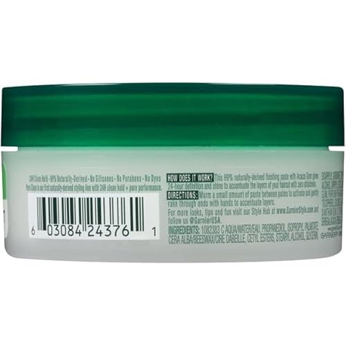 Garnier Fructis Style Pure Clean Finishing Paste 2 oz (Pack of 5)